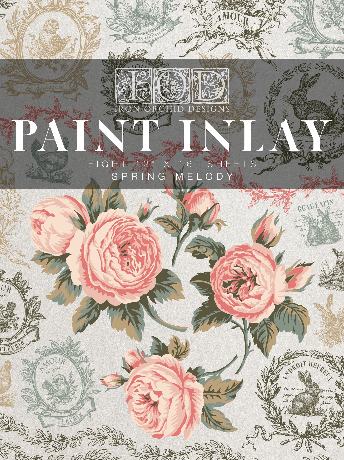 Spring Melody Paint Inlay IOD