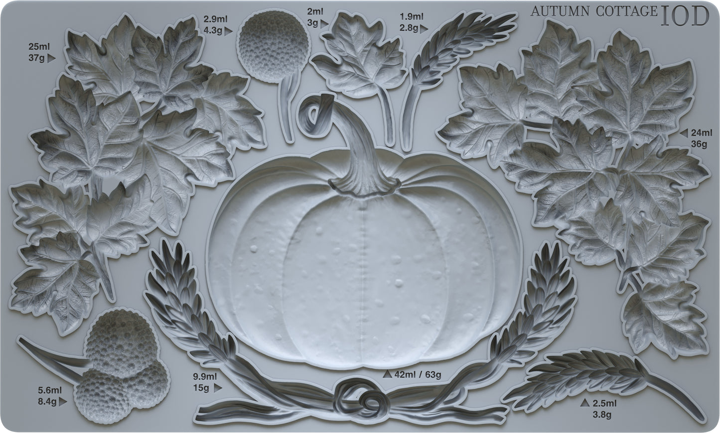 Autumn Cottage Mould IOD