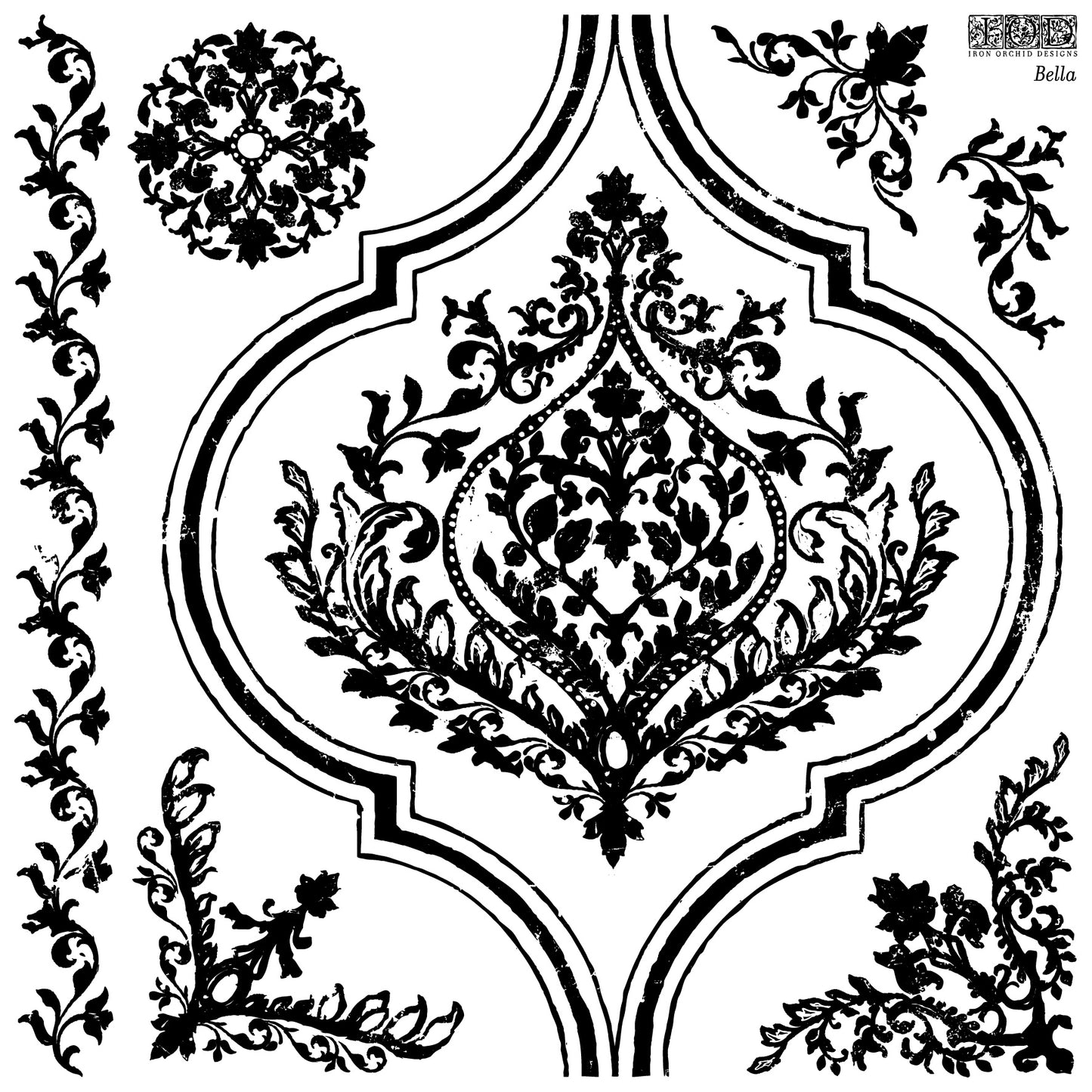 Bella stamp IOD