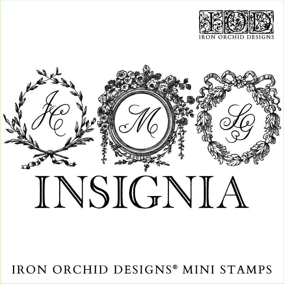Insignia 6x6 Stamp Set IOD