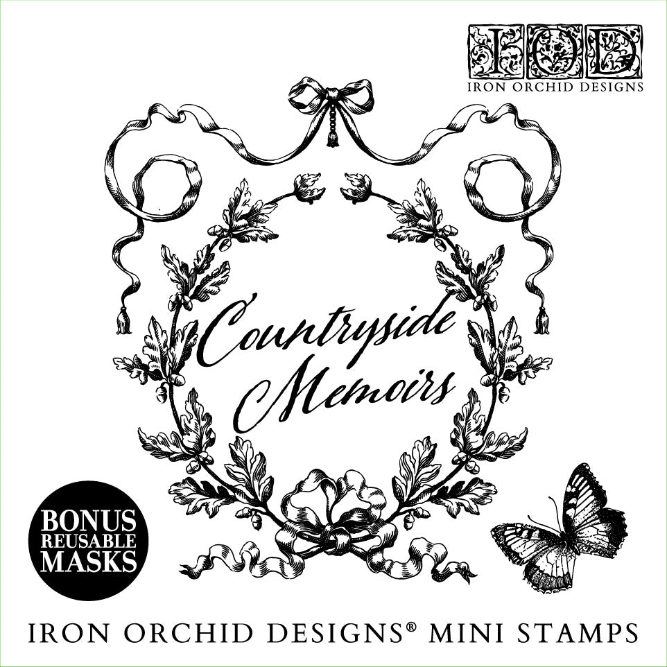 Countryside Memoirs 6x6 stamp set IOD