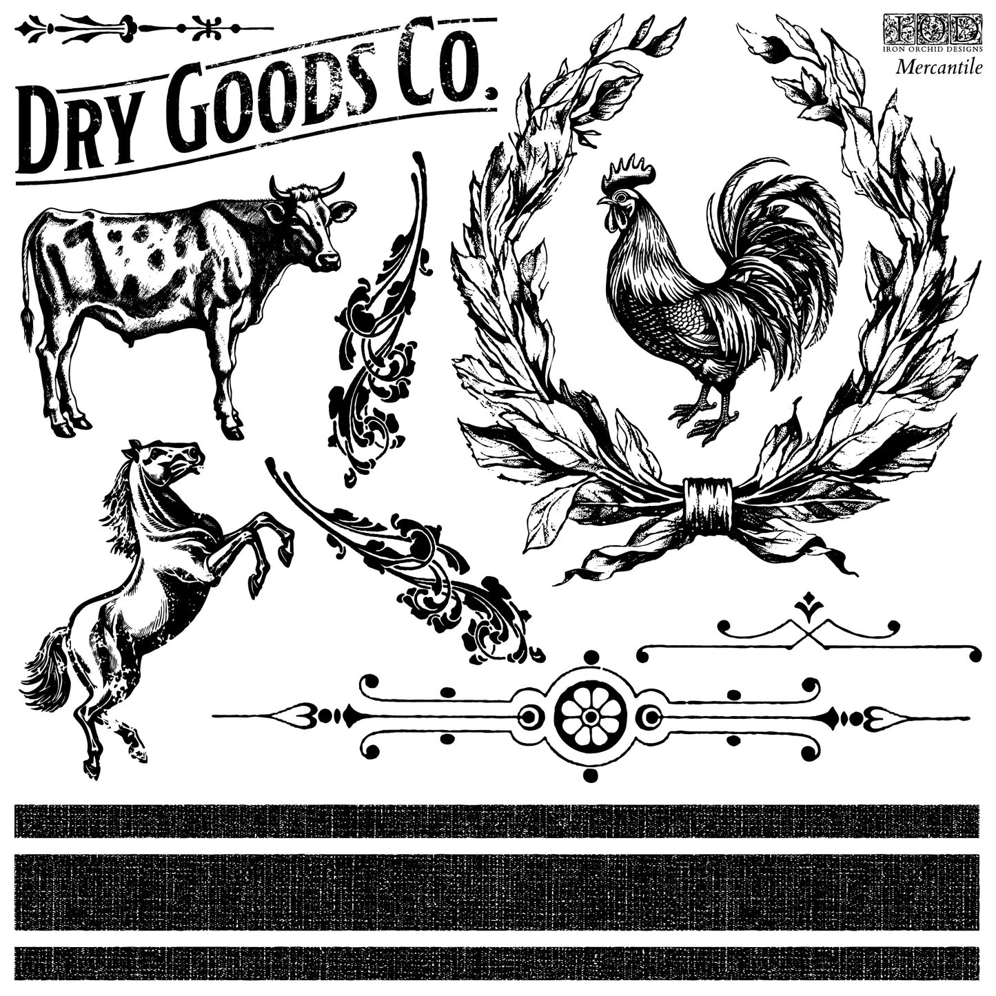 Mercantile stamp IOD