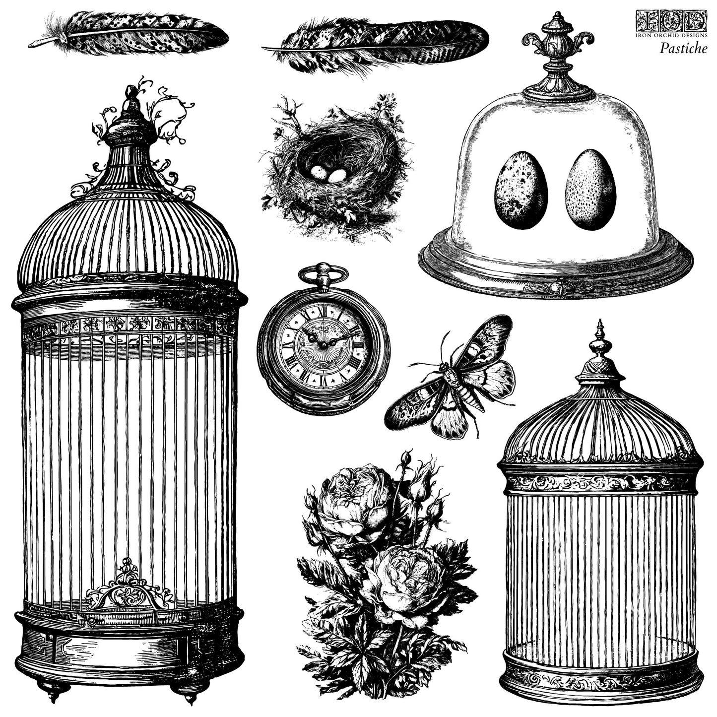 Pastiche stamp IOD