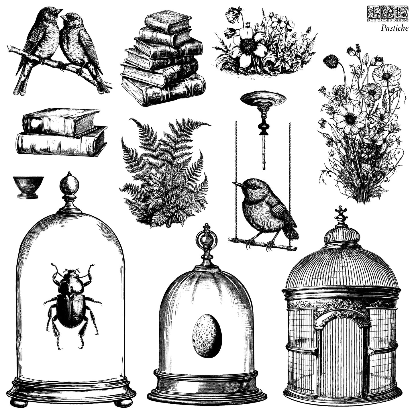 Pastiche stamp IOD