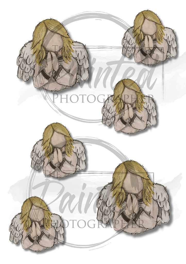 Heaven's Whisper ornament size