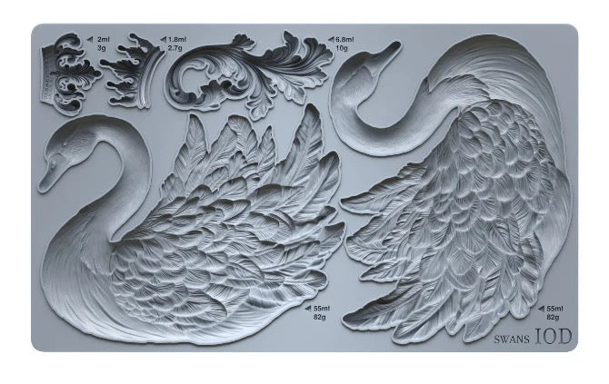 Swans IOD 6x10 mould