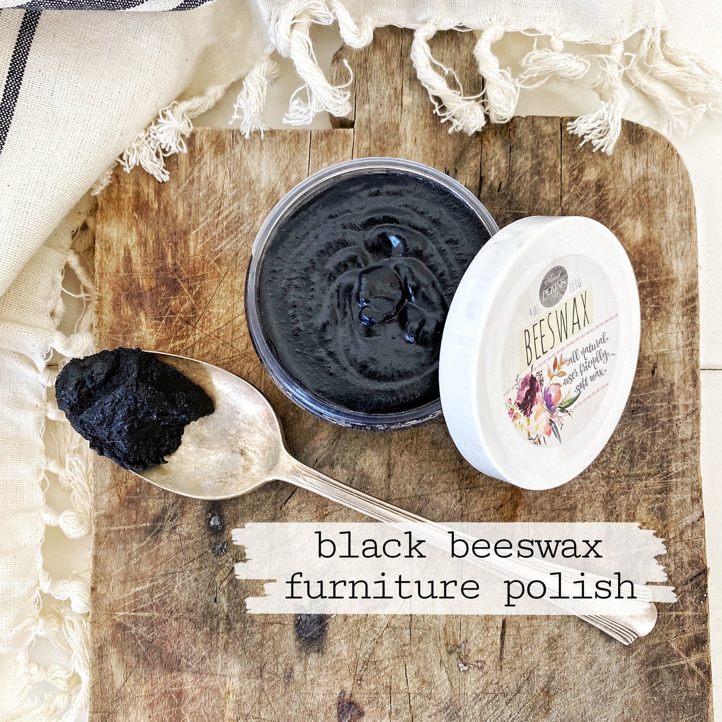 Black Beeswax Furniture Polish Sweet Pickins Milk Paint