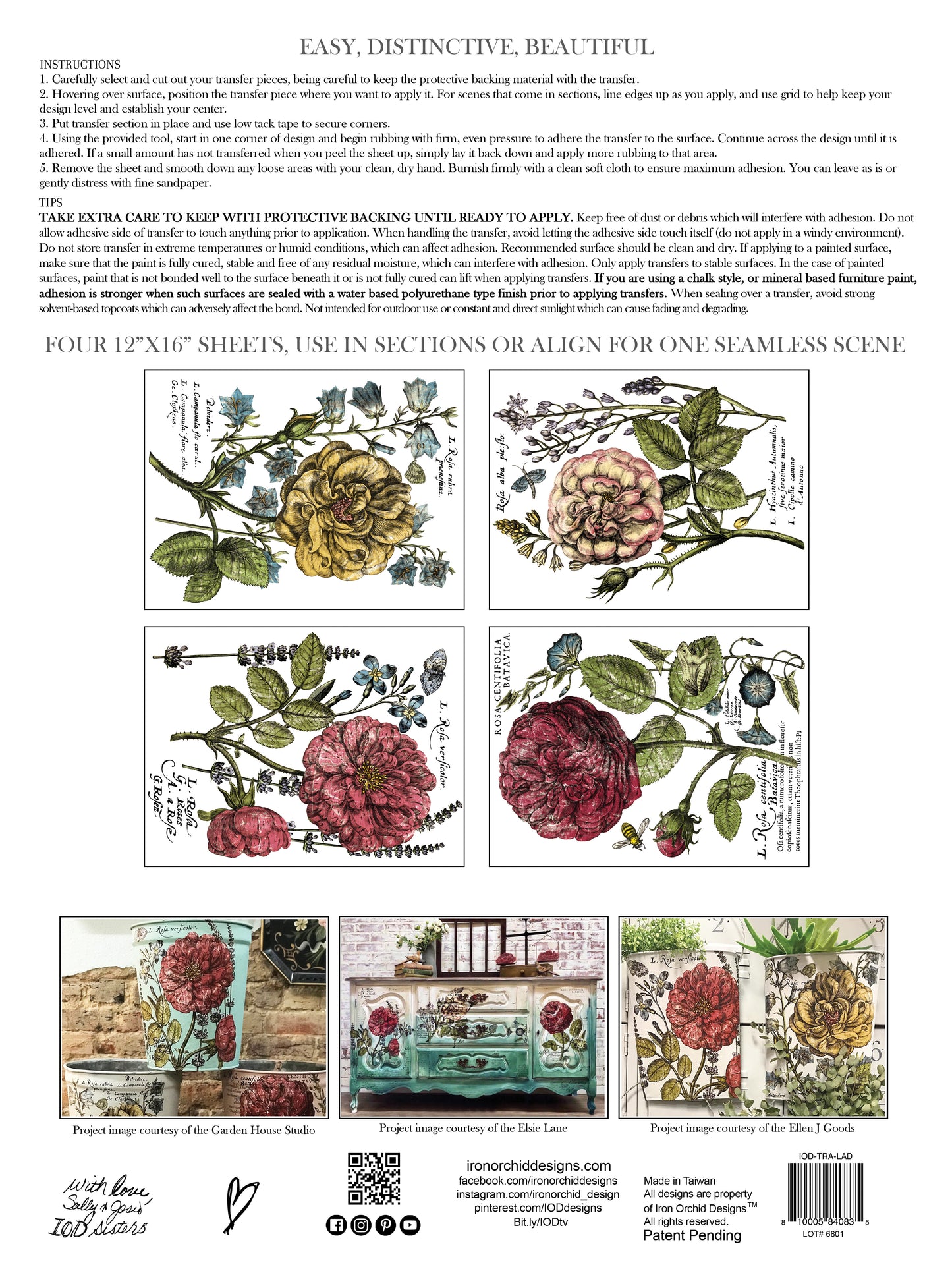 Midnight Garden Transfer