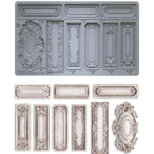 Conservatory Label mould IOD