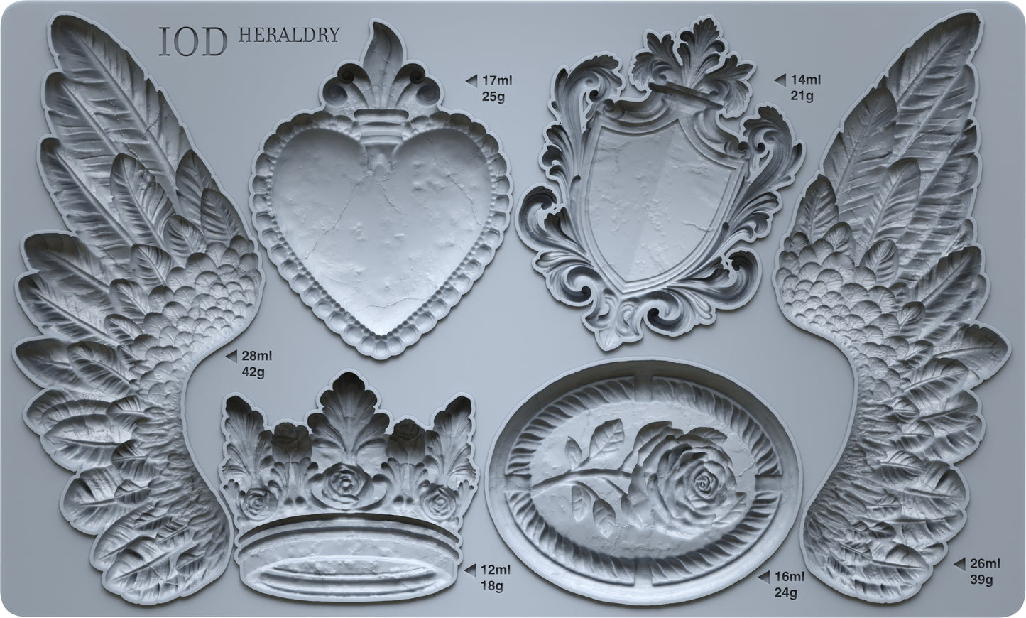 Heraldry mould IOD