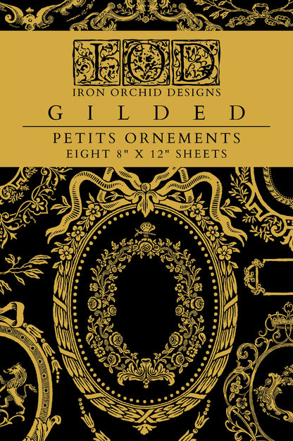 Petits Ornaments Foil Transfer 8x12 IOD
