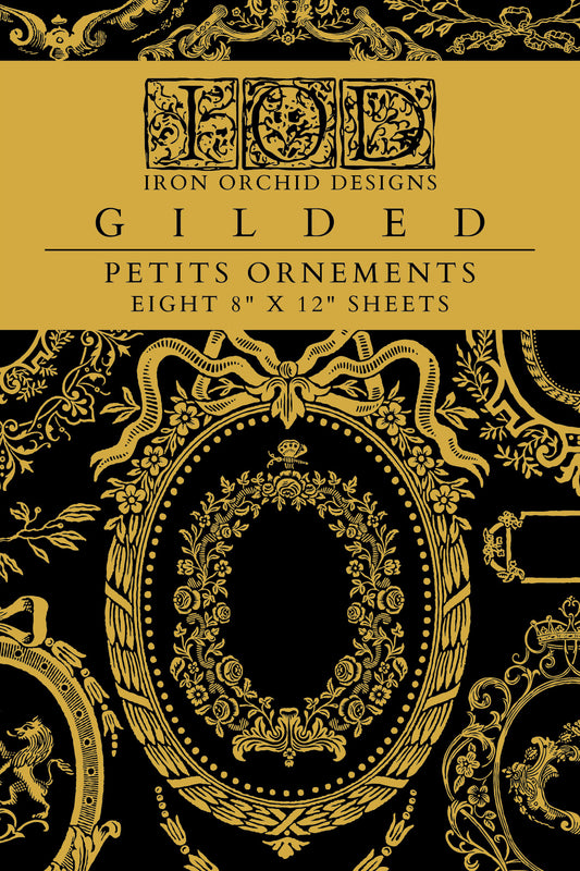 Petits Ornaments Foil Transfer 8x12 IOD