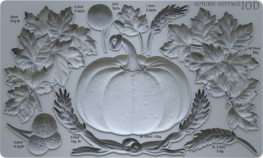 Autumn Cottage Mould IOD