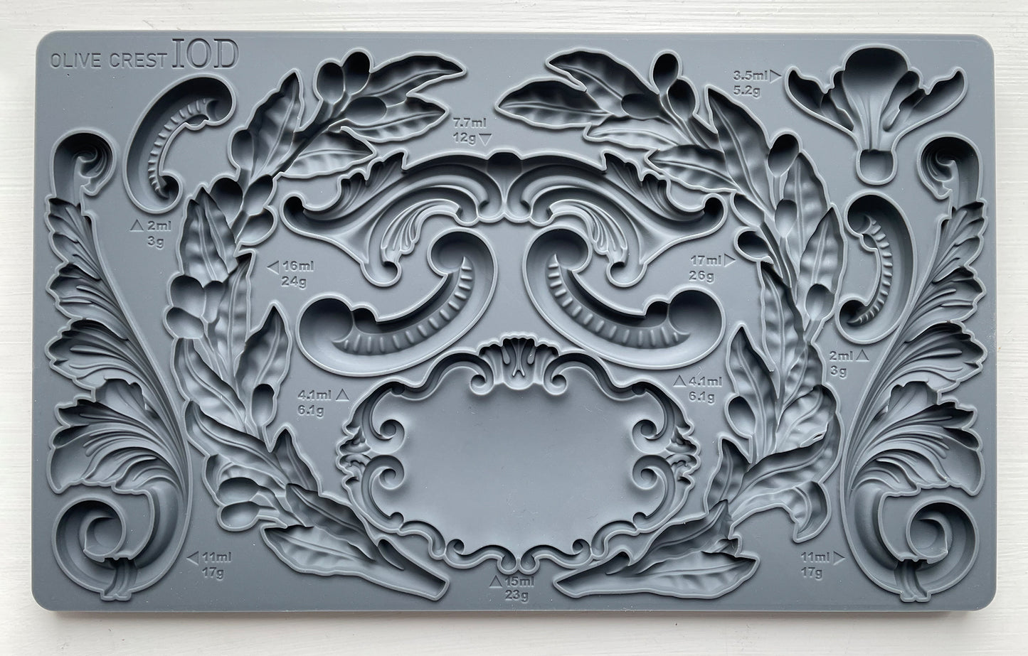 Olive Crest  mould IOD