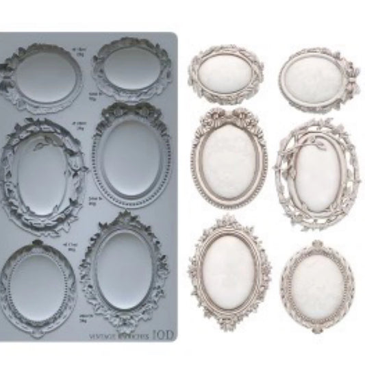 Vintage Brooches Mould IOD