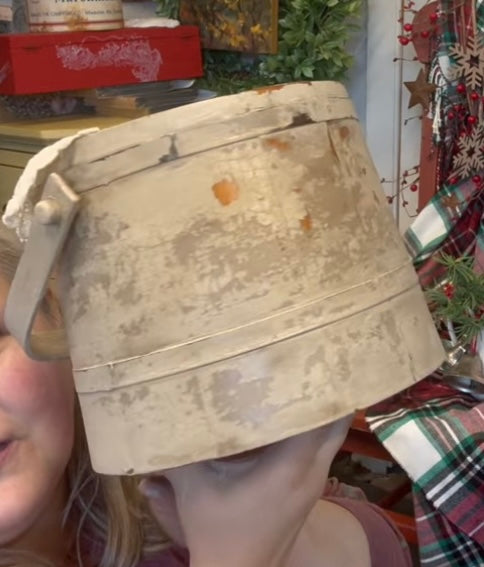 Vintage Sugar bucket