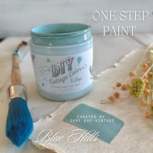 DIY Cottage Color Blue Hills