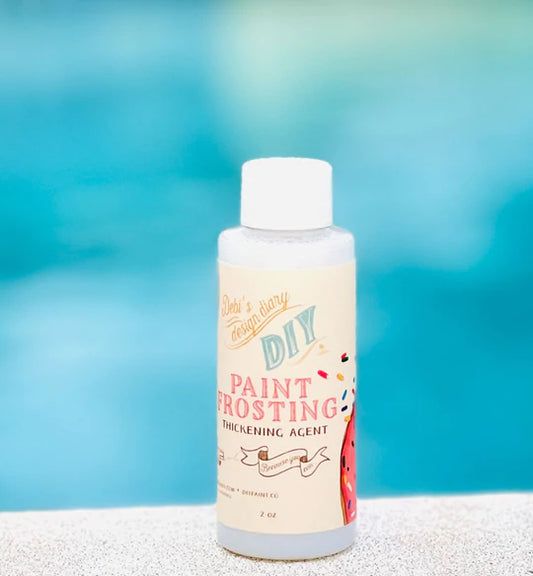 Paint Frosting DIY