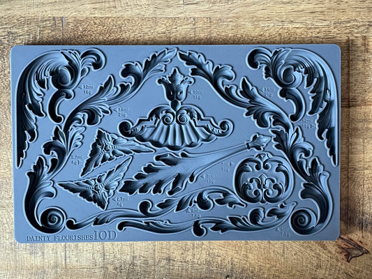 Dainty Flourishes mould IOD