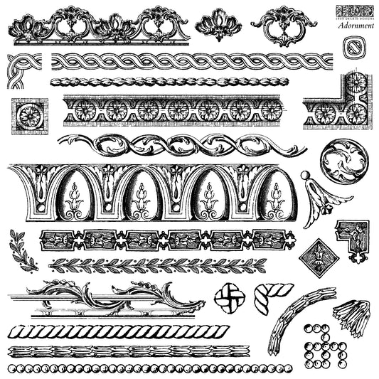 IOD Adornment stamp