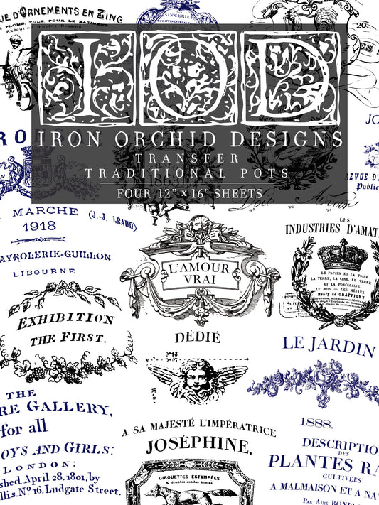 Traditional pots  transfer IOD