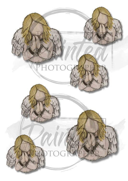 Heaven's Whisper ornament size