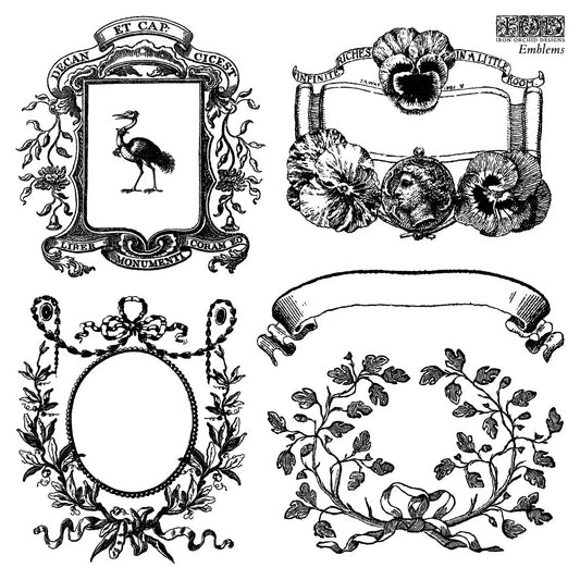 Emblem Stamp set 6x6 IOD