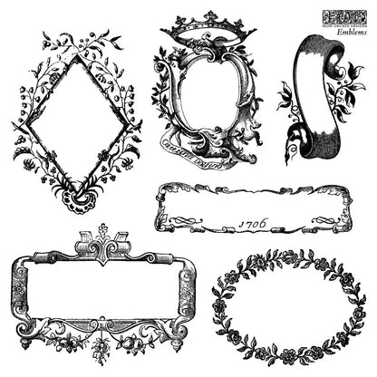 Emblem Stamp set 6x6 IOD
