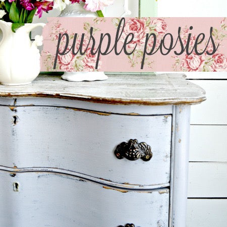 Purple Posies Sweet Pickins Milk Paint