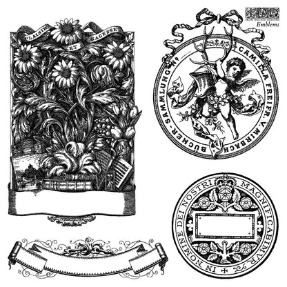 Emblem Stamp set 6x6 IOD