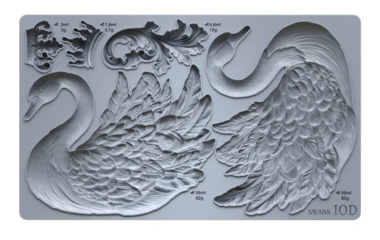 Swans IOD 6x10 mould