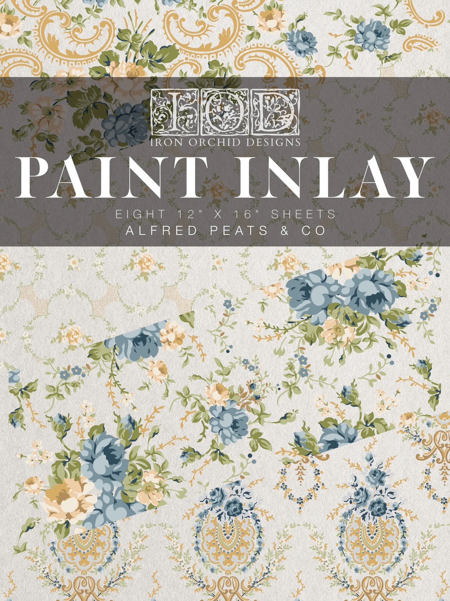 Alfred Peats & Co IOD Paint Inlay 12x16