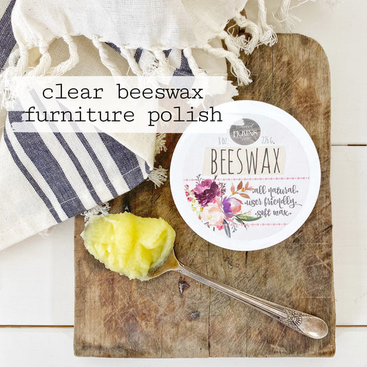 Clear Beeswax Furniture Polish Sweet Pickins Milk Paint