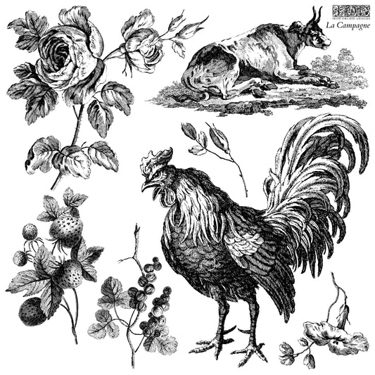 La Campagne stamp IOD