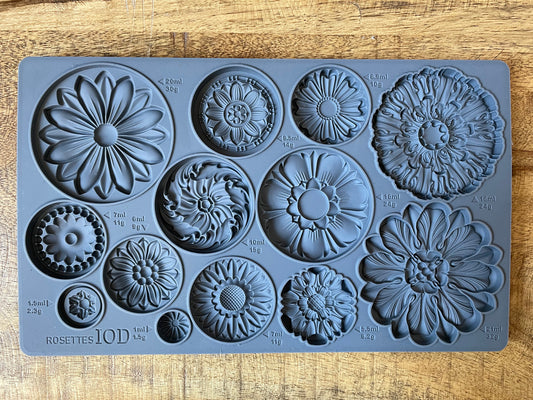 IOD Rosette mould