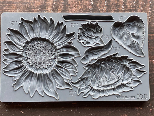 Sunflower mould IOD