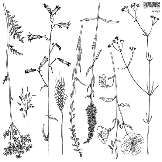 Sprigs stamp IOD